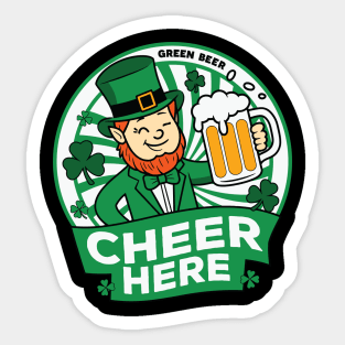 Lucky Vibes: Celebrate St. Patrick’s Day in Style Sticker